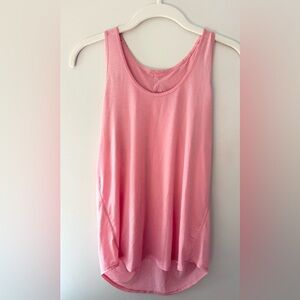 Lululemon Essential Pleated Tank in Azalea Pink